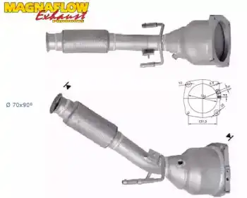 Катализатор ! 60910D MAGNAFLOW