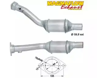Катализатор ! 86052 MAGNAFLOW