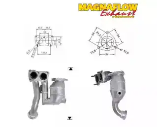 Катализатор ! 70927 MAGNAFLOW