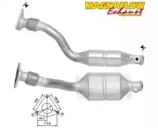 Катализатор ! 76312 MAGNAFLOW