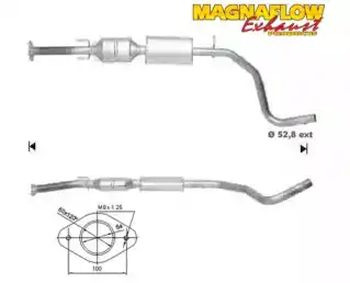 Катализатор ! 71806D MAGNAFLOW