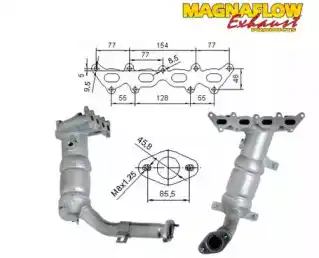 Катализатор ! 81878 MAGNAFLOW
