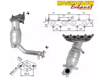 Катализатор ! 71814 MAGNAFLOW