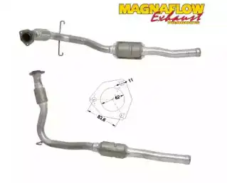 Катализатор ! 86829D MAGNAFLOW