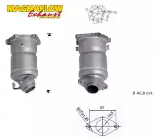 Предварительный катализатор ! 75617 MAGNAFLOW