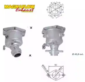 Катализатор ! 65601 MAGNAFLOW