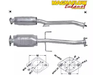 Катализатор ! 74807 MAGNAFLOW