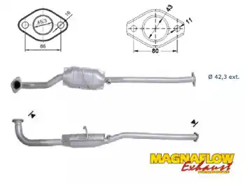 Катализатор ! 77608 MAGNAFLOW