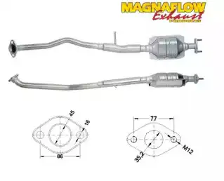Катализатор ! 83418 MAGNAFLOW