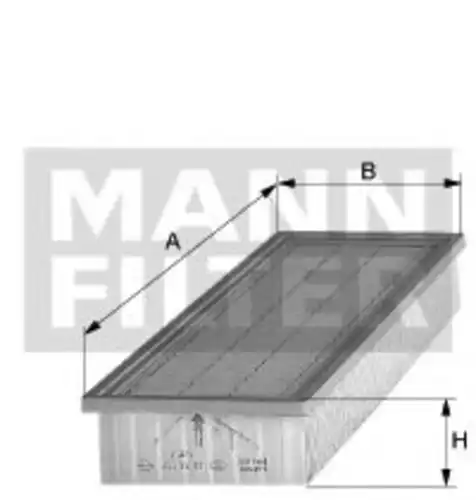 Салонный фильтр MANN-FILTER CU 34 105