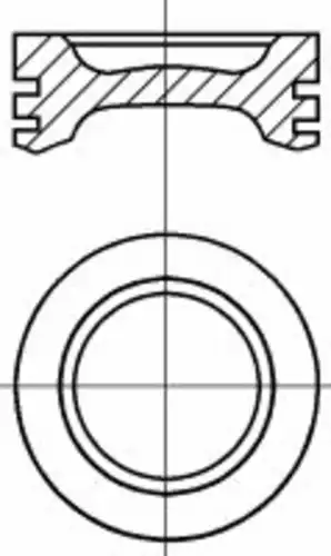 Поршень 87-429100-00 NURAL