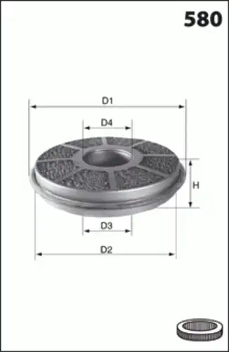 Воздушный фильтр FA601 MECAFILTER