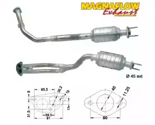Катализатор ! 81848 MAGNAFLOW