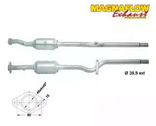 Катализатор ! 81842 MAGNAFLOW