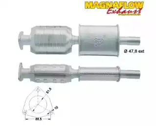 Катализатор ! 81858D MAGNAFLOW