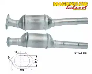 Катализатор ! 81862D MAGNAFLOW