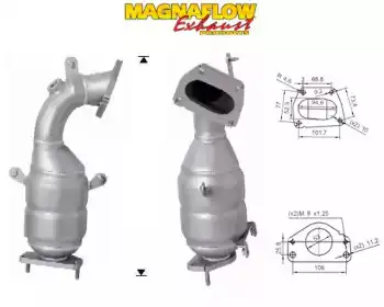 Катализатор ! 61804 MAGNAFLOW