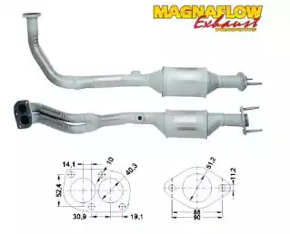 Катализатор ! 84306 MAGNAFLOW