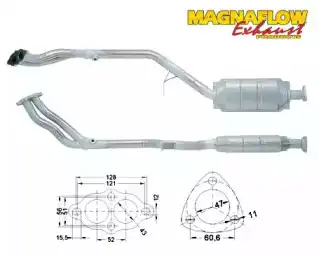 Катализатор ! 80652 MAGNAFLOW