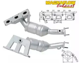 Катализатор ! 70606 MAGNAFLOW