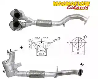 Катализатор ! 70004 MAGNAFLOW