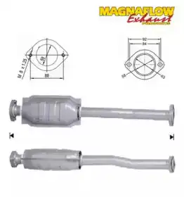 Катализатор ! 80066 MAGNAFLOW