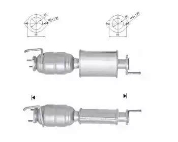 Катализатор ! 60002D MAGNAFLOW