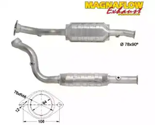 Катализатор ! 81856 MAGNAFLOW
