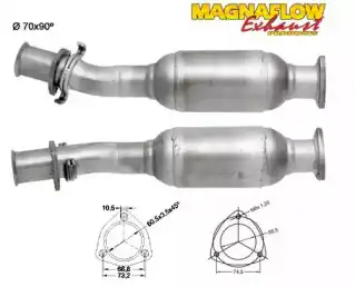 Катализатор ! 80965D MAGNAFLOW
