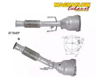 Катализатор ! 70933D MAGNAFLOW