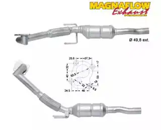 Катализатор ! 77014D MAGNAFLOW
