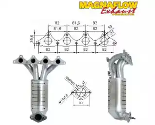 Катализатор ! 73405 MAGNAFLOW