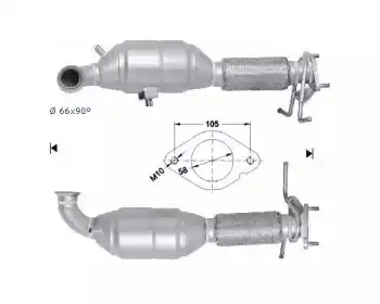 Катализатор ! 62518D MAGNAFLOW