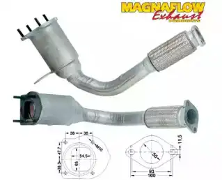 Катализатор ! 82571D MAGNAFLOW