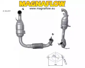 Катализатор ! 62506D MAGNAFLOW
