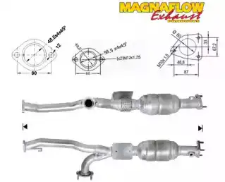 Катализатор ! 74507 MAGNAFLOW