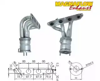 Катализатор ! 74502 MAGNAFLOW