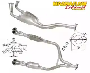 Катализатор ! 84507 MAGNAFLOW