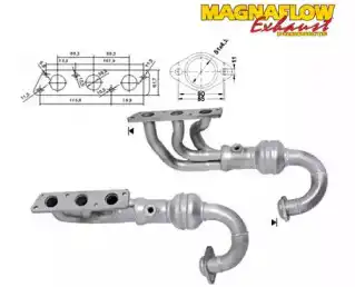 Катализатор ! 74506 MAGNAFLOW