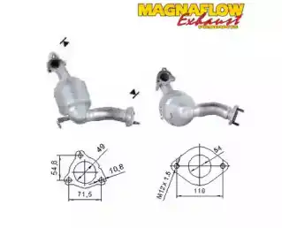 Катализатор ! 74802D MAGNAFLOW