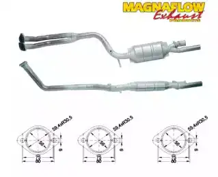 Катализатор ! 85020 MAGNAFLOW