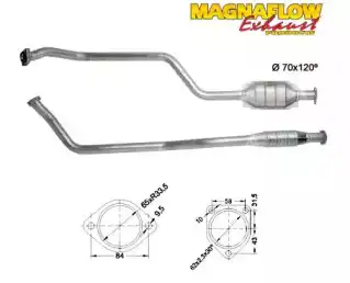 Катализатор ! 85050D MAGNAFLOW