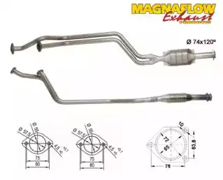 Катализатор ! 85052D MAGNAFLOW