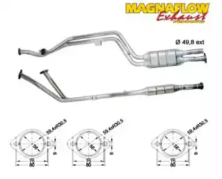 Катализатор ! 85044 MAGNAFLOW