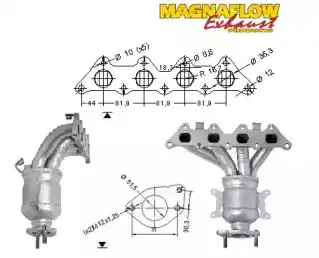 Катализатор ! 75407 MAGNAFLOW