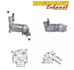Катализатор ! 75605D MAGNAFLOW