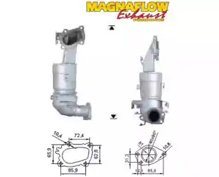 Катализатор ! 75602D MAGNAFLOW
