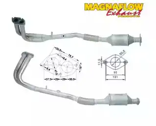 Катализатор ! 85846 MAGNAFLOW
