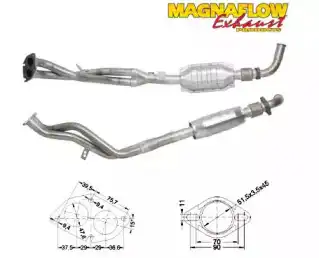 Катализатор ! 85836 MAGNAFLOW