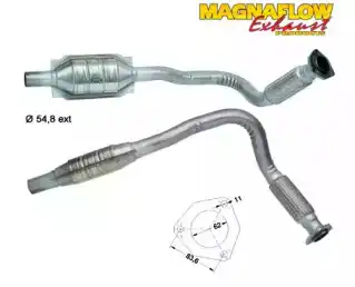 Катализатор ! 85867D MAGNAFLOW